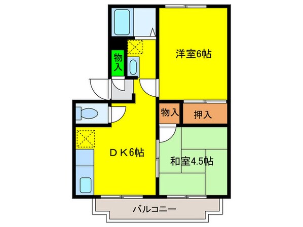 サンシティウィンディアⅰの物件間取画像